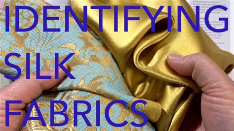 what is silk and metal fabric|how to identify real silk.